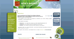 Desktop Screenshot of biodiversite.reseauecoleetnature.org